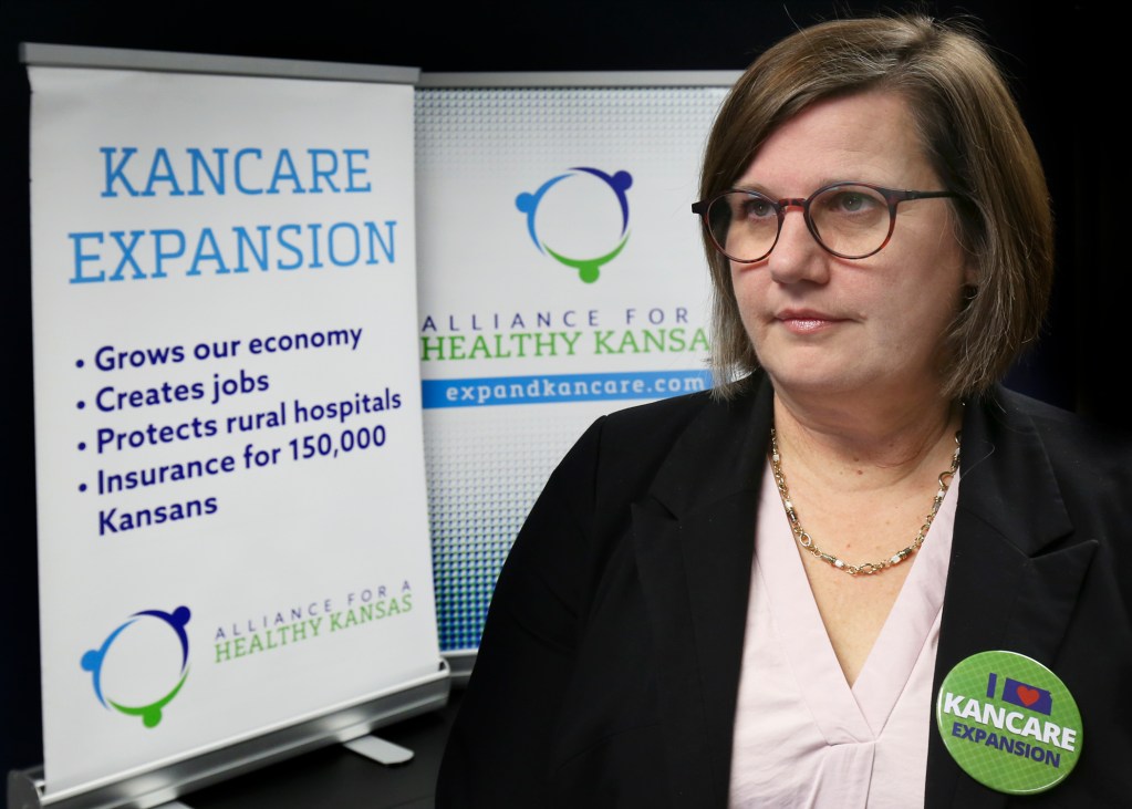 April Holman, executive director of the Alliance for a Healthy Kansas, says the politics of Medicaid expansion obscures the need to serve sick and vulnerable Kansans.