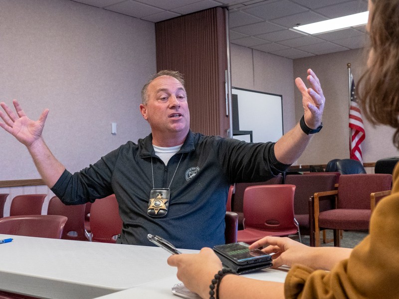 Crawford County Sheriff Danny Smith talks about mental health needs at his jail.